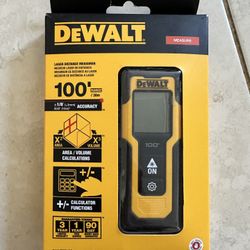 DEWALT 100 ft. Laser Distance Measurer, NEW