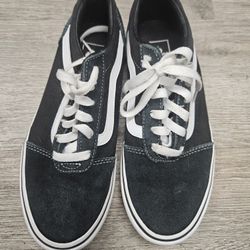 Black Suede Vans 