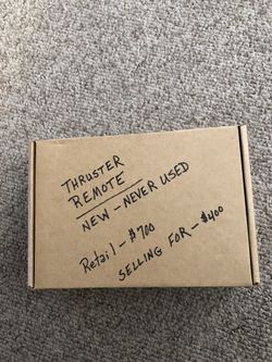 Thruster/ Windlass Remote  
