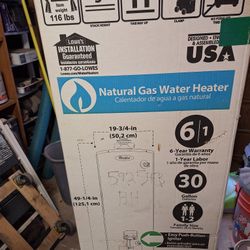 30 Gal Water Heater