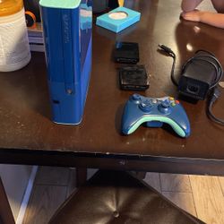 Xbox 360 With Controller And Two Hard drives Works Perfect Just Don’t Play No More 