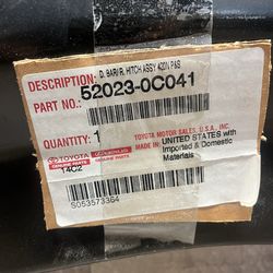 OEM trailer hitch for a 2003-2006 Toyota Tundra