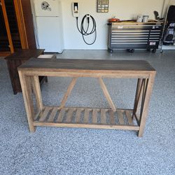 Sofa table 52W x 14D x 32H