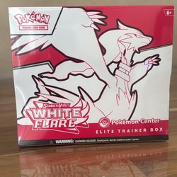 White Flare Pokemon Center ETB