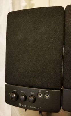 Barely used portable speakers - Alec Lansing, great sound