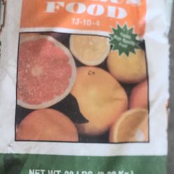 1 20lb Bag Of Citrus Food & Have 4 20lb Bags Of Avocado & Citrus Food 