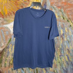 Adidas Climalite Blue Shirt Men L