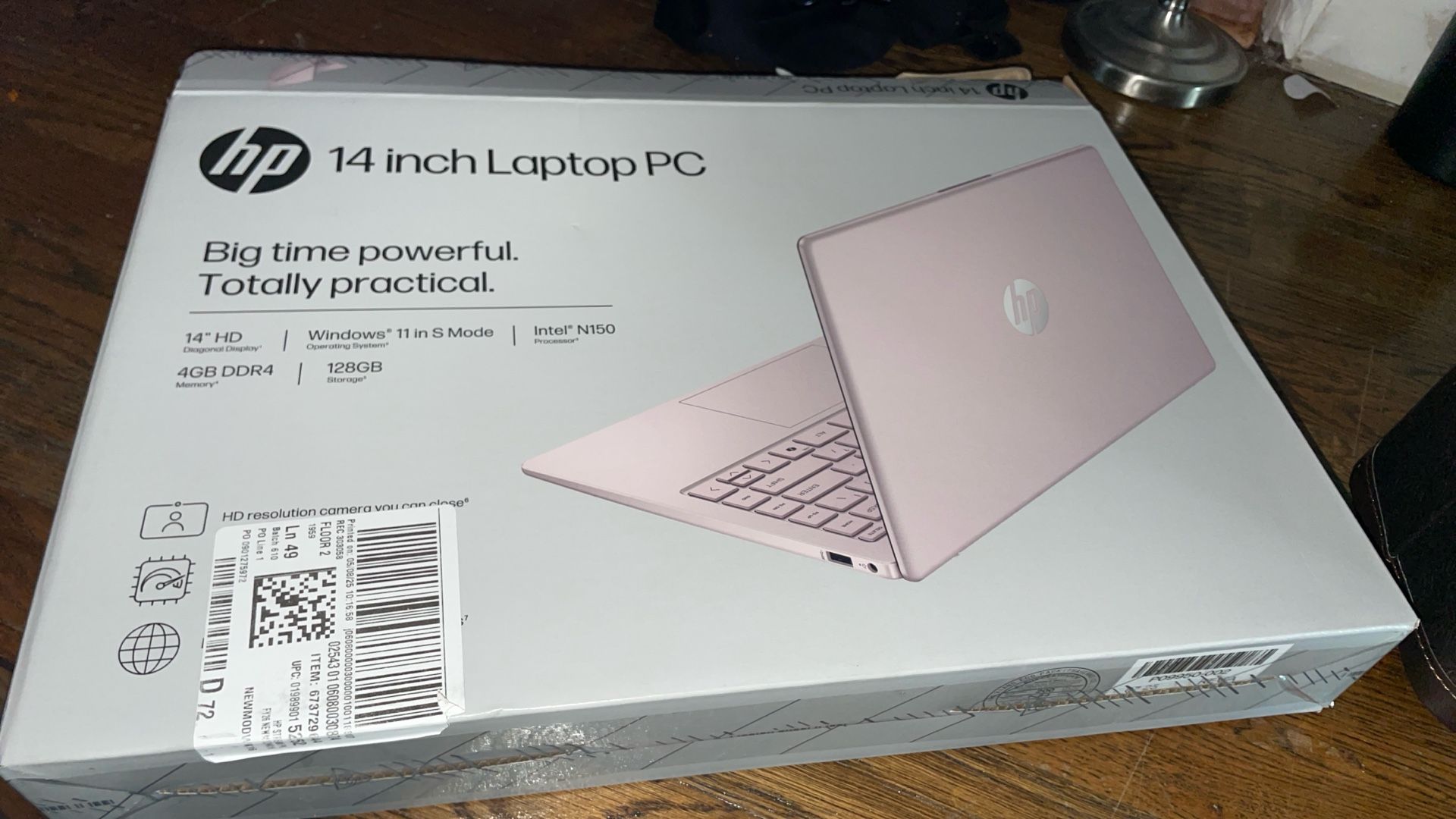 Hp Laptop 14 Inch Windows 11s Rose Gold