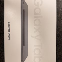 Samsung Galaxy Tab S9 FE 128GB Gray Verizon 5G LTE Wi-Fi Tablet