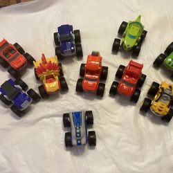 Toy Cars(10) Monster Trucks-$35