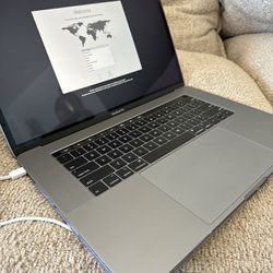 MacBook Pro 15.4 Inch Touch Bar Display.