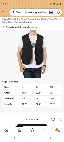 XL utility vest