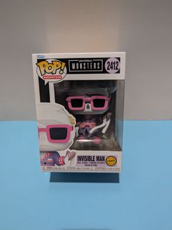 Funko Pop Invisible Man #2412 Chase Edition