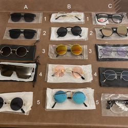 Brand New Sunglasses / Regular Glasses