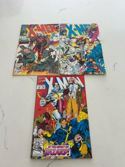X-Men #2,3,12, 1991 (Marvel) Magneto, Wolverine, Jim Lee Art, Marvel Comics, Mid Grade Lot