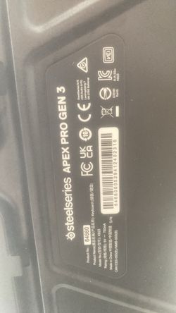 Steelseries Apex Pro Gen 3