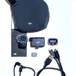 DJI Mic Wireless Lavalier Microphone (1 TX + USB-C RX)