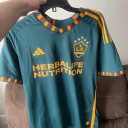 LA Galaxy Jersey Size L Authentic