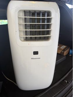 Used Portable AC  Unit 8000 BTU Hisense Asking for $80  Working no issues.