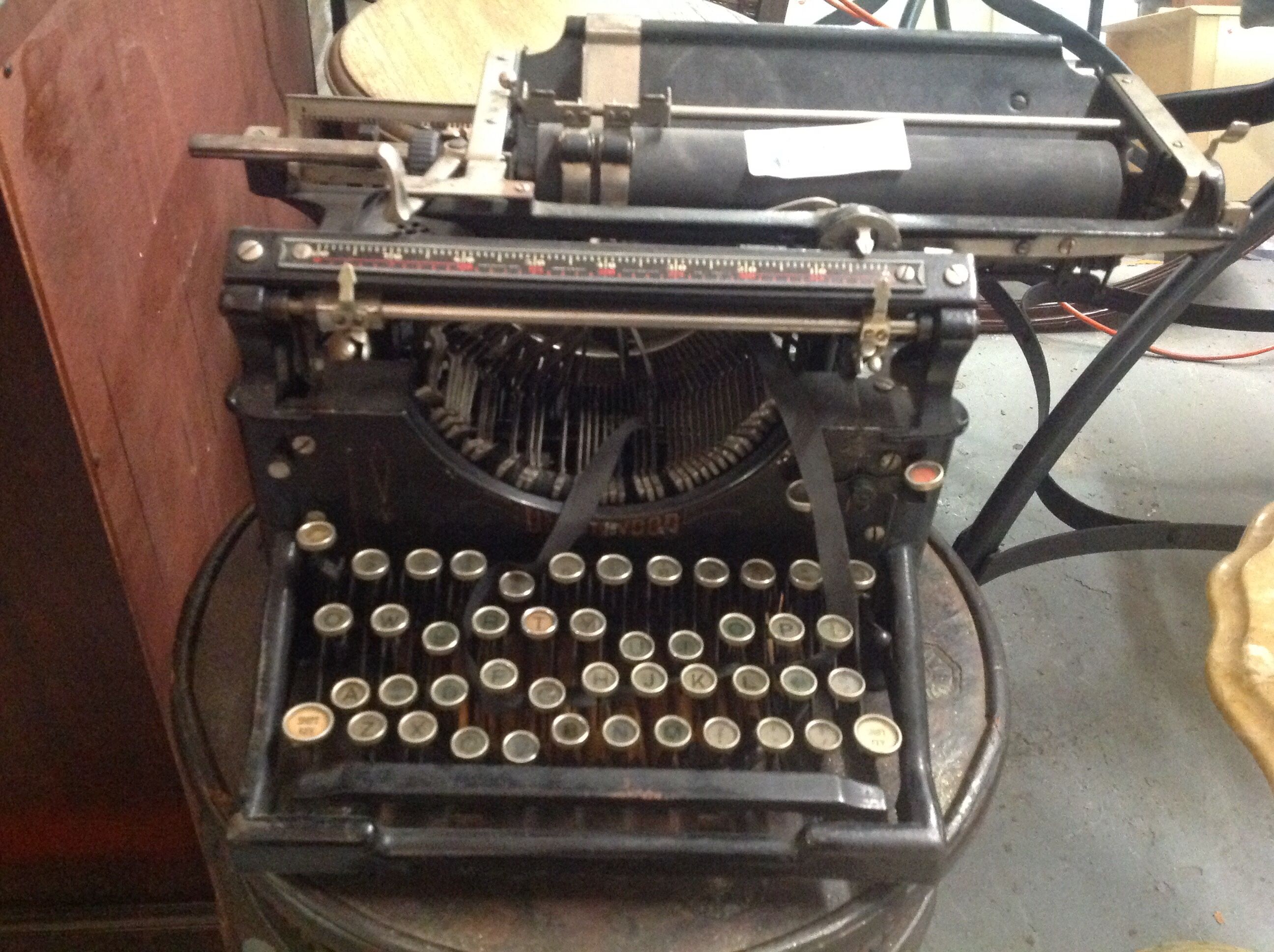 Amazing Antique 1930s Underwood No.6 Typewriter For Sale β¨οΈ
