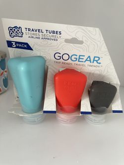 Cool Gear GoGear Travel Tubes - 3 Pack - New! Only $5 for the whole set!