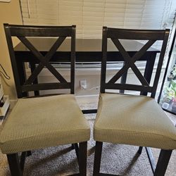 Bar Stool- Tall Chair Set Of 4