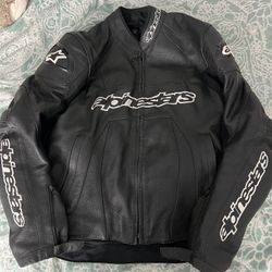 Alpinestar Leather Jacket / Gloves