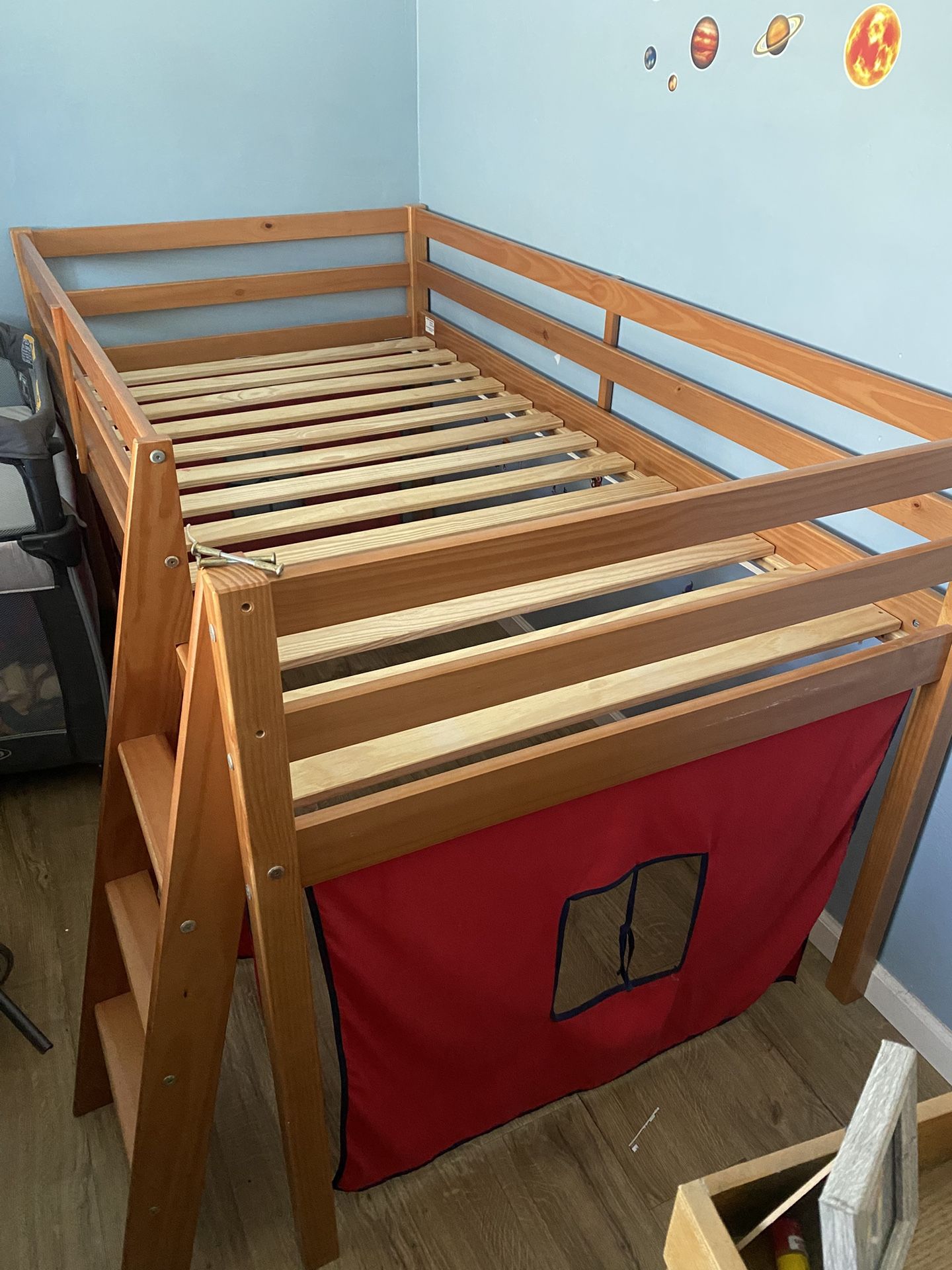 Twin Raised Bed Frame