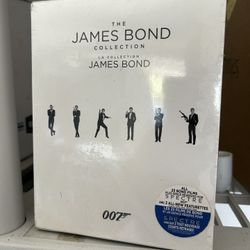 James Bond full 24-film Blu Ray Collection 