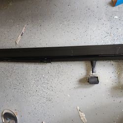 Queen bed box spring and rails