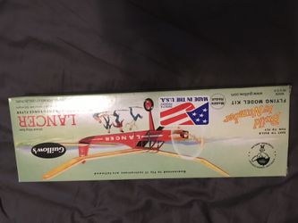 Lancer rubber powered endurance flyer