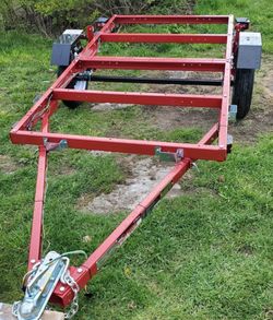 Harbor freight haul master super heavy duty 1720lb folding trailer
