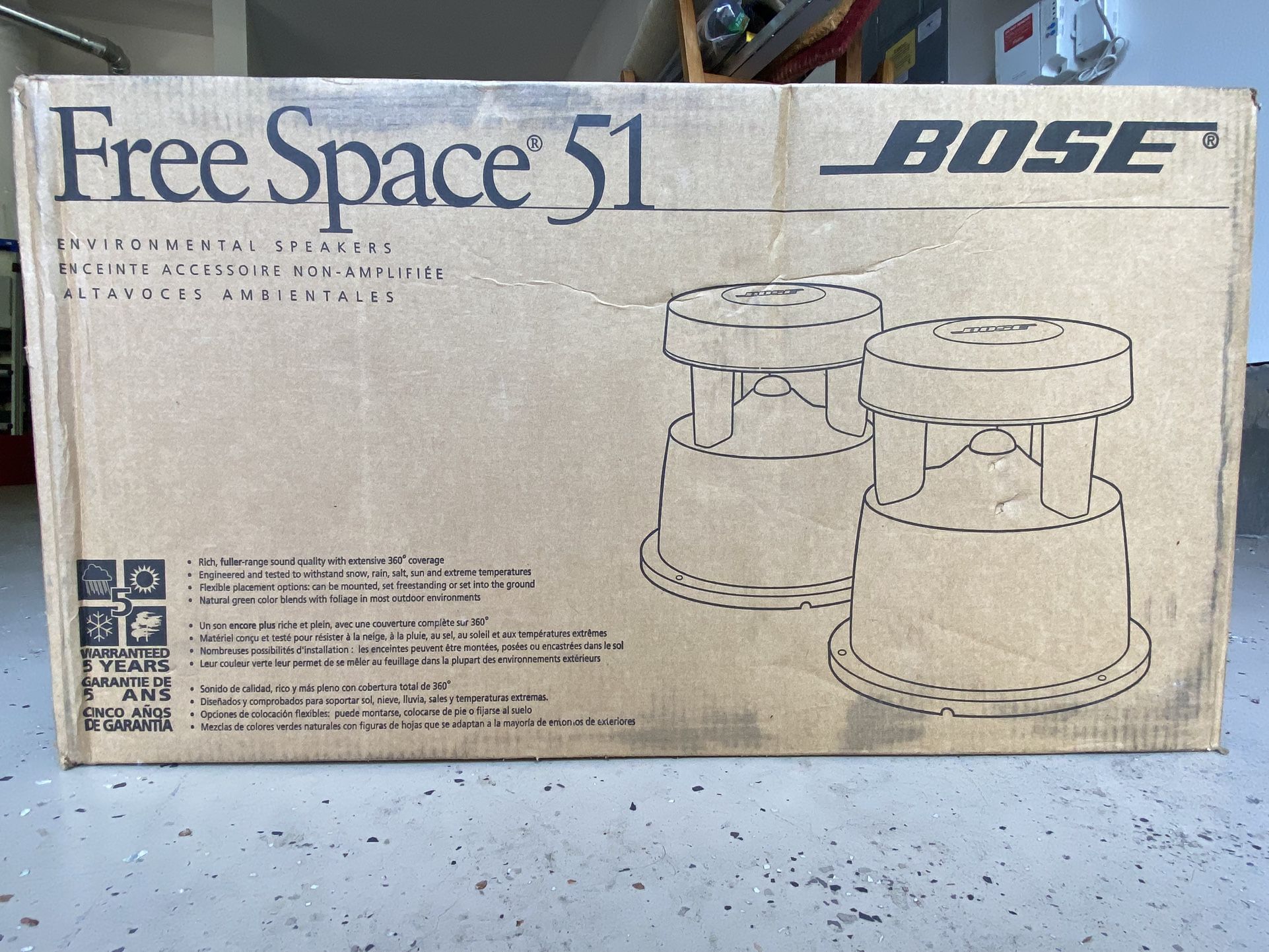 Bose Free Space 51 Outdoor Speakers