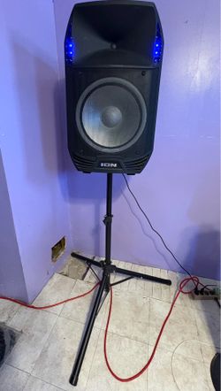 Ion large speaker and stand