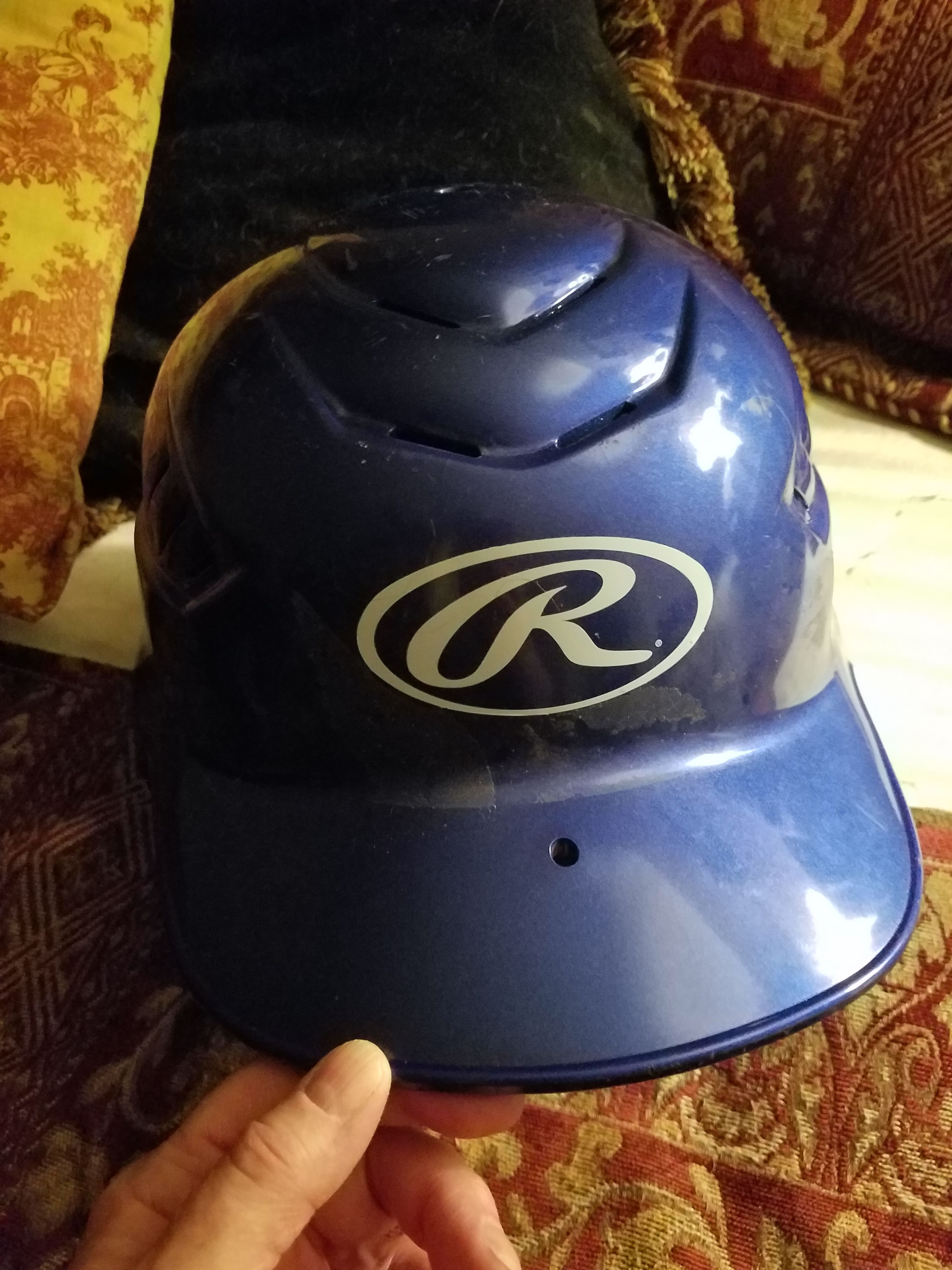 Rawlings blue baseball cap size 6.5-7.5