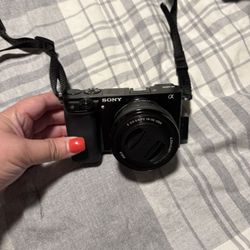 Sony Alpha A6000 Camera With Additional Lenses And Bag
