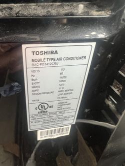 Toshiba Air Conditioner 