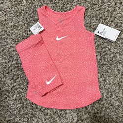 Girls Nike Tank and Biker Shorts Set