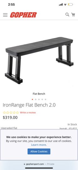 Gopher Flat Bench