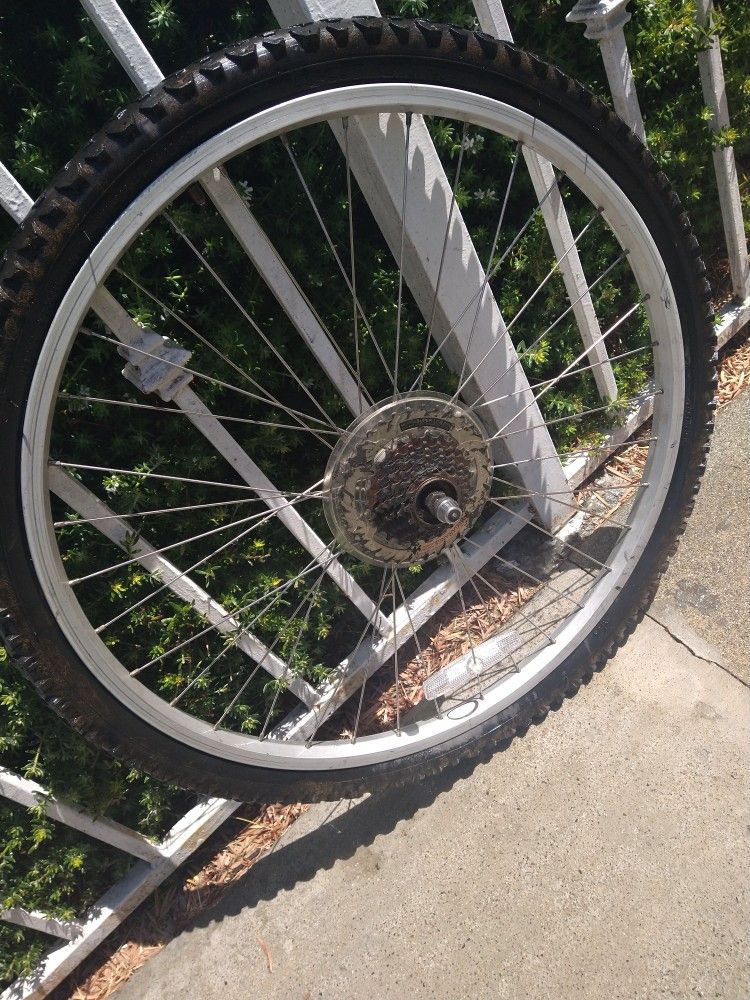 12 Speed Quick Release 26in Bicycle Rim And Tube