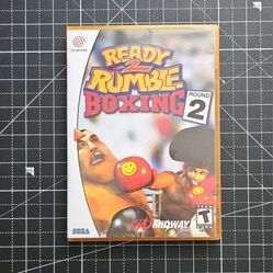 Dreamcast Ready 2 Rumble Boxing Round 2 Custom Case - NO GAME OR MANUAL