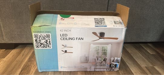 42 Inch LED Ceiling Fan with DC Motor