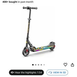 6-12 Year Old Electric Scooter 