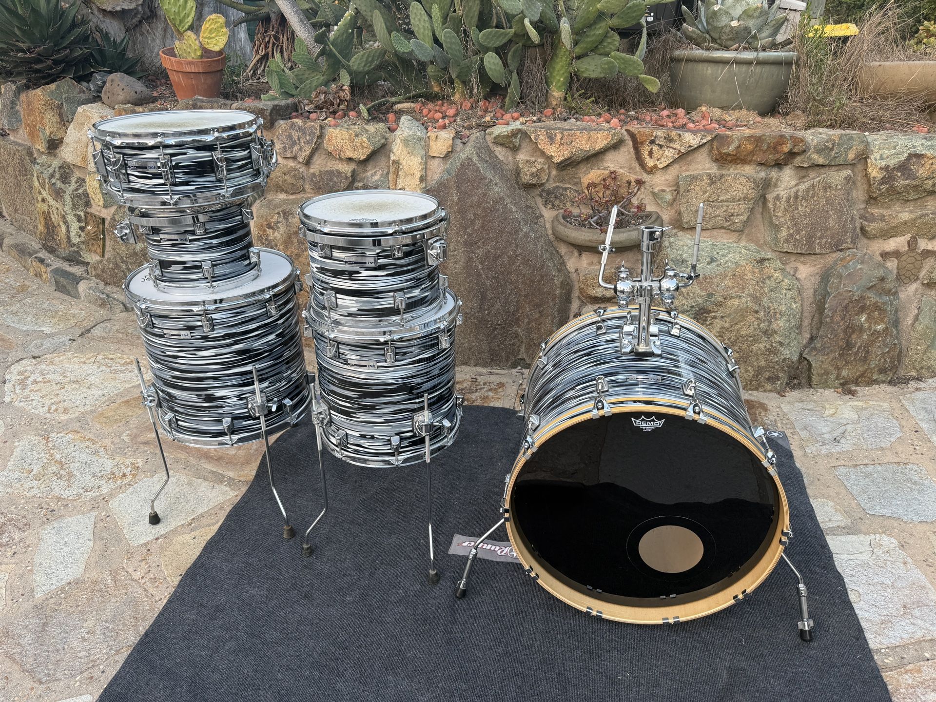 Taye Tour Pro 5pc Drum Set Tourpro Basswood 22x18,10x8,12x9,14x14,16x16,14x5.5