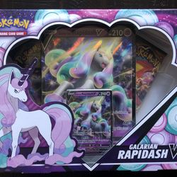 Pokemon Galarian Rapidash V box 
