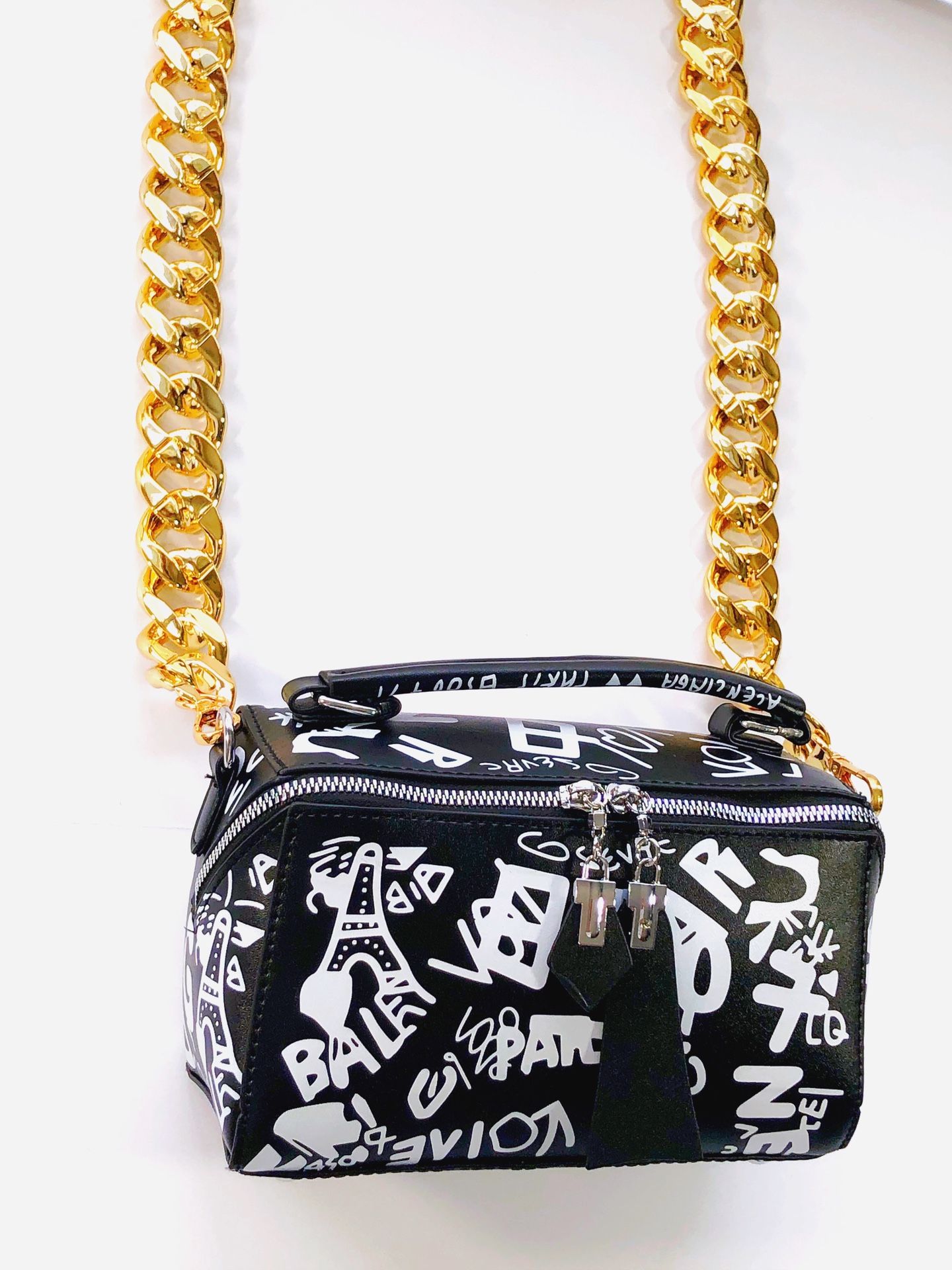 Graffiti Shoulder Bag (Paris Edition)