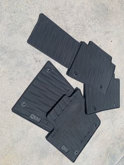 INFINITI QX80 ALL WEATHER FLOOR MATS