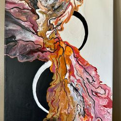 Wall Decor Infinite Yin Yang Painting 