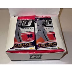 2021 Panini Donruss Optic Baseball Value Pack Box 12 Packs Fat Pack Cello Pack Brand New & Factory Sealed MLB Cards