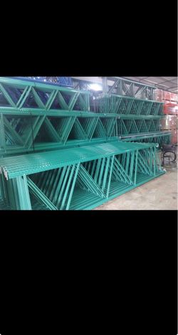 🚚Green Pallet Rack Upright Frames‼️🚛